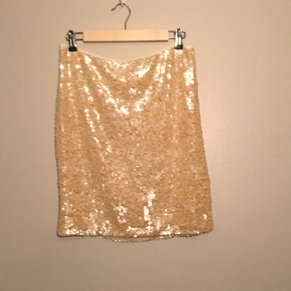 Yansi Fugel Sequin Skirt